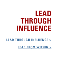 Lead Through Influence