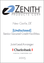 Zenith Products Corp.