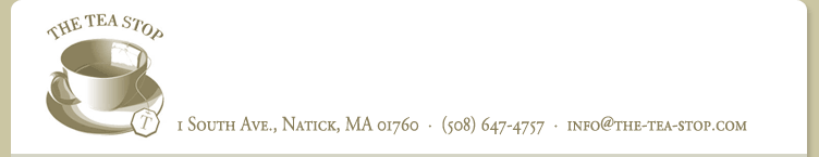 The Tea Stop: 1 South Ave., Natick, M 01760